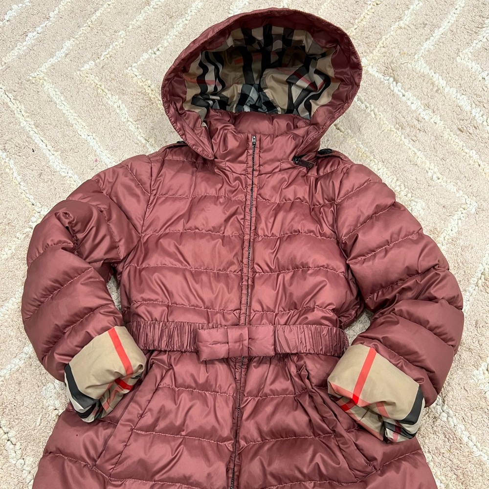 Burberry jacket for girl 10y